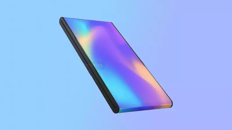 Still meet the strange foldable phone design