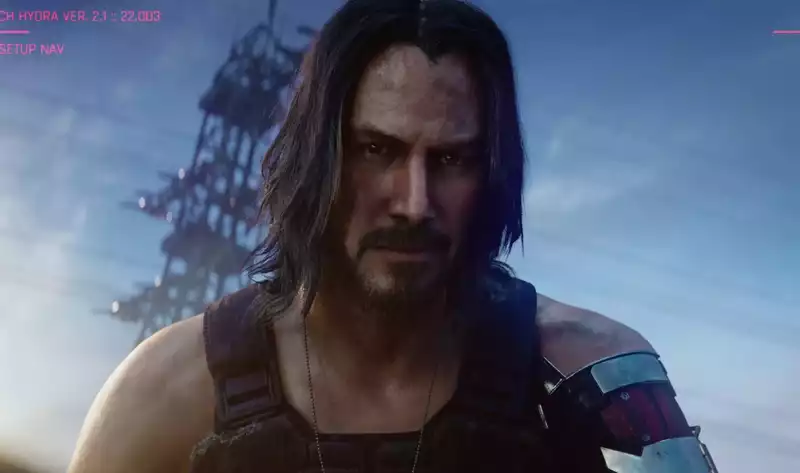 Woah Face: Cyberpunk 2077 Shut up sex with Keanu Reeves