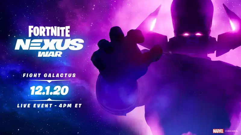 What time is the Fortnite Galactus Live event? This is where the finale of the Fortnite nexus war begins