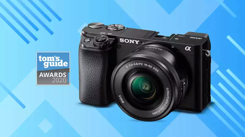 Sony a6100 Wins gold at Toms Guide Awards 2020