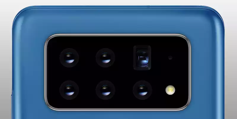 Samsung Galaxy S30 can crush iphone 12 with six cameras moving