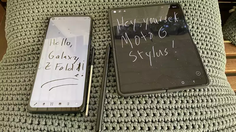 Samsung Galaxy Z Fold 3 vs Moto G Stylus 5G: Which stylus is best?