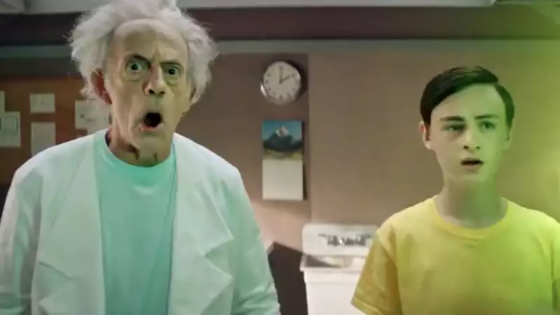 Live-action Rick and Morty with Christopher Lloyd Tees could be the season finale