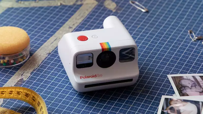 Polaroid Go is a small instant camera that takes small instant photos