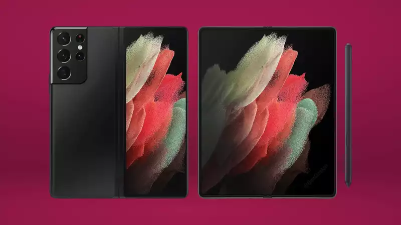 Samsung Galaxy Z Fold 3 Leak Teases Thin and light Design