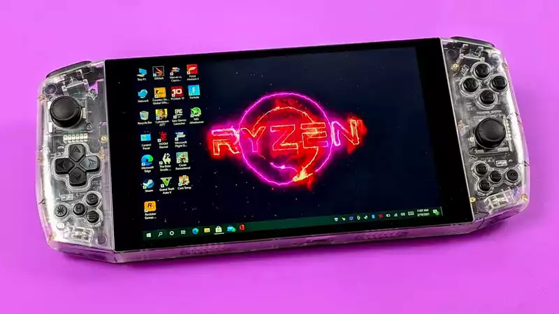 This AMD-powered console is here to fight the Nintendo Switch and play the full PC game