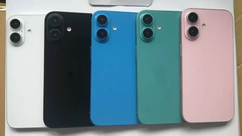 iPhone 16 Leaked Photos Reveal Five Color Options for the First Time