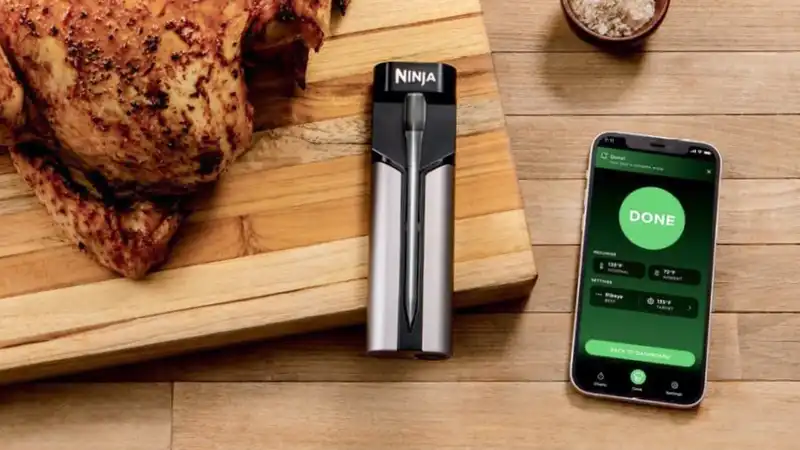 Ninja Makes Kitchens Smart with First Meat Thermometer - Beats Competitors on Price