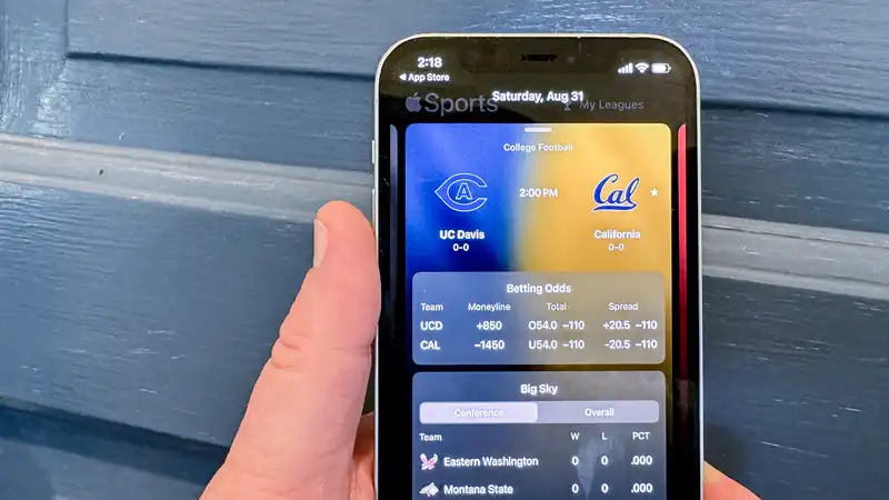 Apple Upgrades Major Sports Apps for Football Season