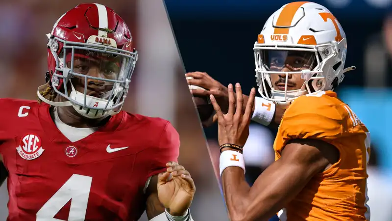 Alabama vs. Tennessee Live Stream: How to Watch College Football Week 8 Games Online from Anywhere