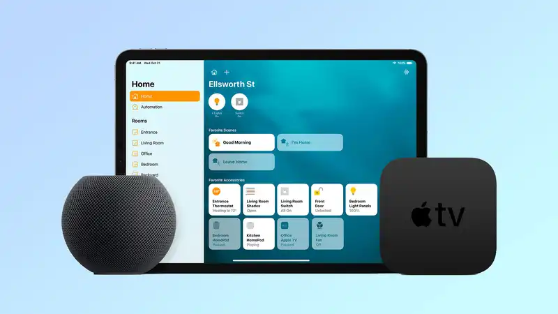 New Apple TV and HomePod Mini, reportedly with Apple network chip, to be released in 2025.