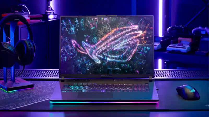 A leak of an Asus ROG gaming laptop reveals an Nvidia RTX 50 series GPU and an Intel “Arrow Lake-HX” CPU.